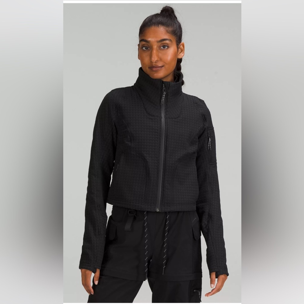 Water-Repellent Fleece Hiking Jacket